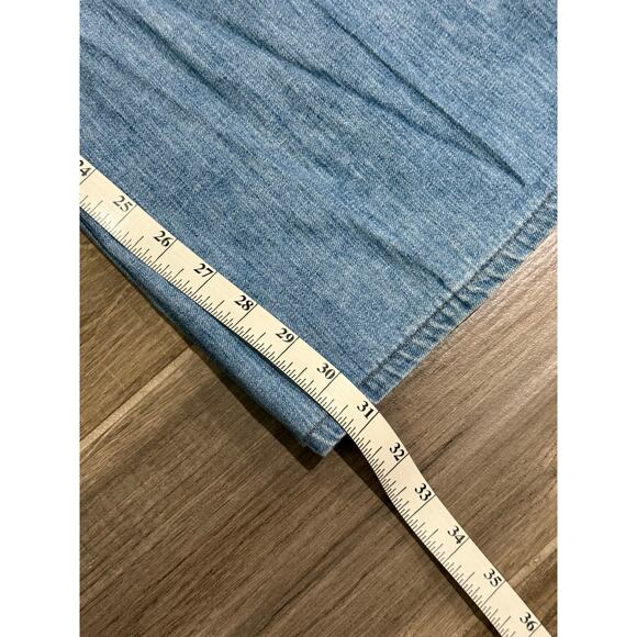 Vintage 70s High-Waist Women's Orange Tab Levi's Bell-Bottoms - Picture 7 of 8